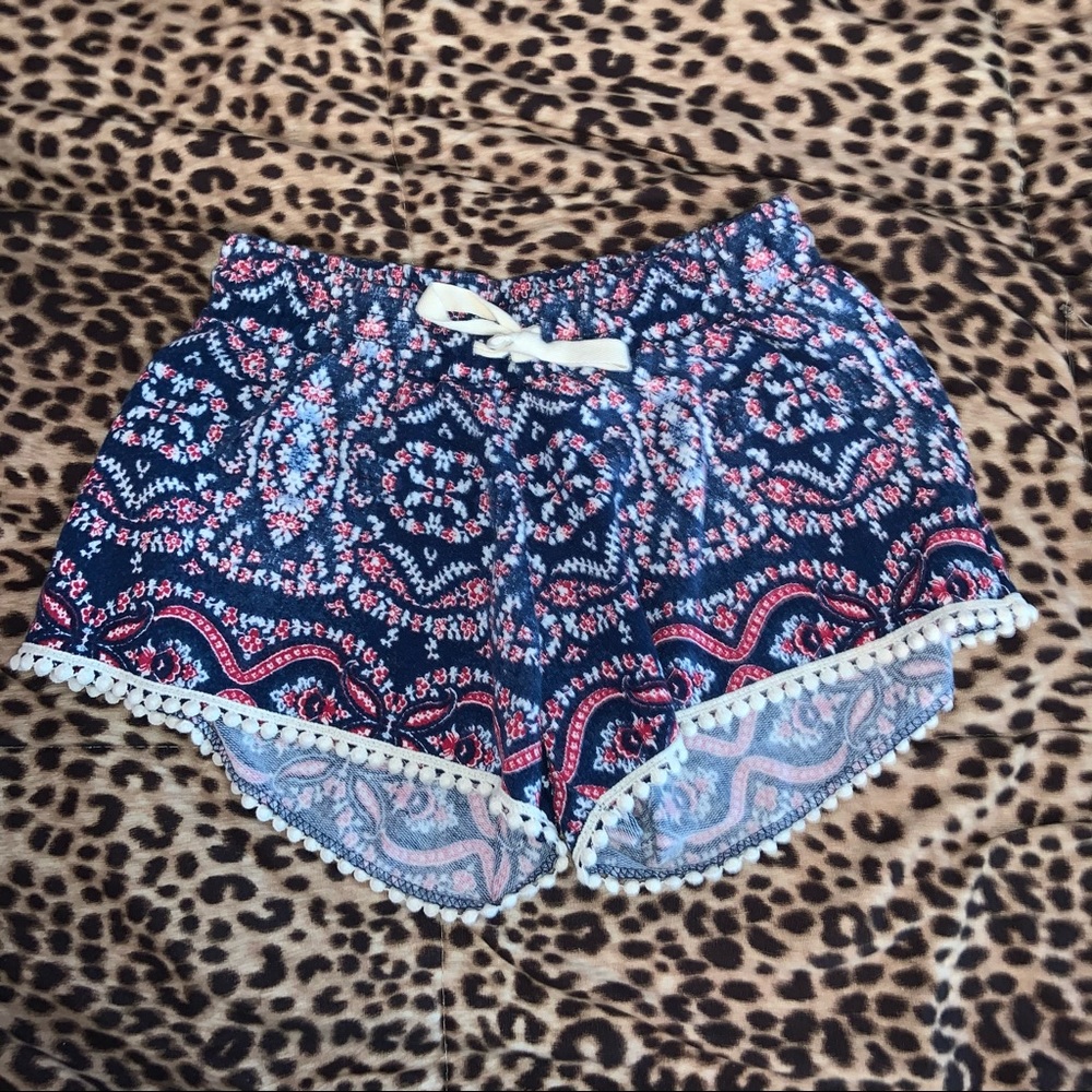 Fun printed shorts